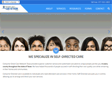 Tablet Screenshot of consumerdirecttx.com